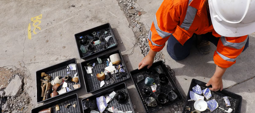 Stunning archaeological find in Melbourne CBD