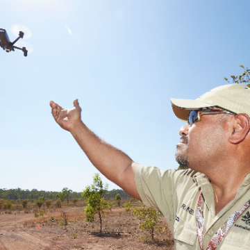 Indigenous rangers use drones to protect sacred sites