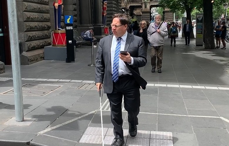 Beacon technology helps vision-impaired in CBD