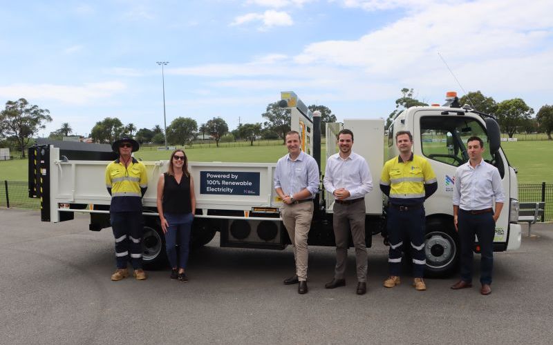 First electric truck for Newcastle