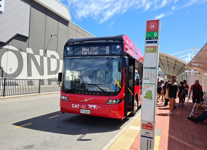 WA trials first zero-emission buses