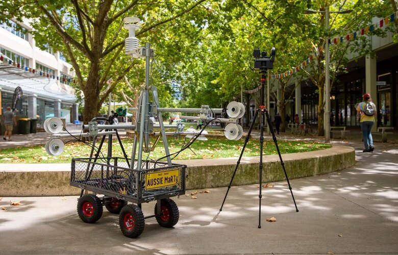 Human-mimicking robot measures urban heat in Capital