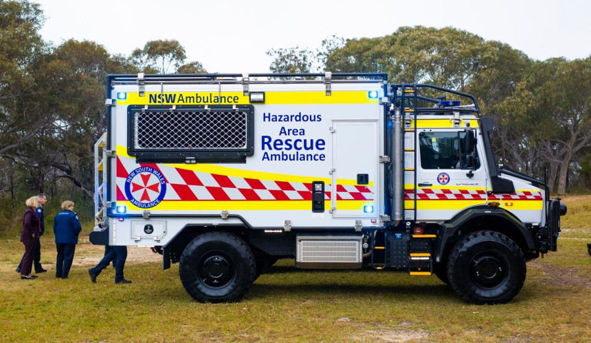 NSW acquires all-terrain ambos